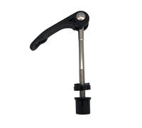 YKMYXZ, 1 écrou à dégagement rapide for vélo M6 35/40/50/55/60/65/70/75/85 mm, tige de selle de vélo, boulon de serrage, pièces de cyclisme, outils(M6x75mm Black)