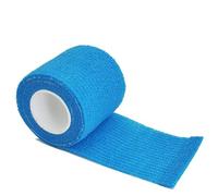YKMYXZ, 1 rouleau de bandage de gaze 2,5/5/10 cm x 4,8 m, auto-adhésif, respirant, élastique, for la fixation des doigts, des poignets et des jambes(Sky Bleu,7.5cmX4.8m)