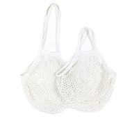 YKMYXZ, 1 Sac de Courses réutilisable, Sac en Filet Portable, Sac de Rangement for Fruits et légumes, Sac en Maille Pliable en Coton écologique, for fourre-Tout