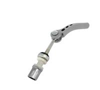 YKMYXZ, 1 vis à dégagement rapide for tige de selle de vélo, boulon de serrage M6 65 mm, pièces de cyclisme, outil, pièces de VTT(Silver)