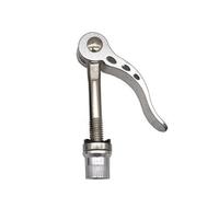 YKMYXZ, 1 vis à dégagement rapide M8 50/55/60/65/75 mm for tige de selle de vélo, boulon en aluminium, pièces de rechange for cyclisme(M8x65mm Silver Color)