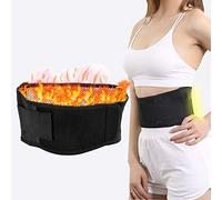 YKMYXZ， Attelle lombaire Support de taille réglable auto-chauffant thérapie magnétique ceinture de soutien de taille du dos orthèse lombaire masseur Super soutien de fièvre hommes femmes(L)