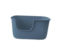 YKMYXZ bac à litière, Bac à litière for Chat à Dessus Ouvert, casseroles for Chaton, Fournitures for Animaux de Compagnie, Cage Anti-éclaboussures, Grand Bassin à litière for Chat, Lapin(Gray)
