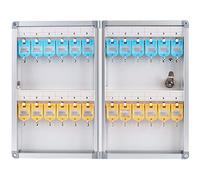 YKMYXZ, Boîte à clés Murale en Alliage d'aluminium, 4 capacités Disponibles(24 Keys)