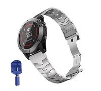 YKMYXZ Bracelet de montre, alliage titane léger, sangles poignet QuickFit(Silver,26mm)