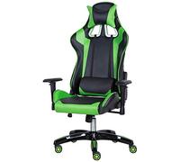 YKMYXZ, Chaise de Bureau for Ordinateur, Esports, Gamichair, Dossier relevable, Rouge(Green)
