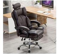YKMYXZ, Chaise Zero, Chaise de Jeu pivotante, Chaise de Bureau à Dossier Haut for Jeux, Chaise for PC avec Support Lombaire réglable/Rose(Brown)