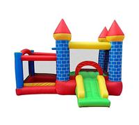YKMYXZ, Château Gonflable, Trampoline Carré De Maternelle Intérieur Et Extérieur Petit Château Cadeau De Jouet for Enfant,Bleu