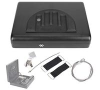 YKMYXZ, Coffres-forts Portables à Empreintes digitales for Pistolets, Coffre-Fort for Armes à feu, Coffre-Fort for Argent, accès Rapide avec Empreinte Digitale/clé biométrique(34x29.5x8.5cm)