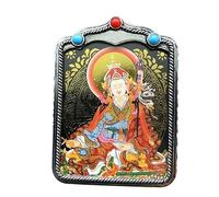 YKMYXZ, Colliers pendentifs tibétains Peints à la Main, amulette Bouddhiste du Népal, Collier Maitreya de Style Chinois, Marque Bouddha