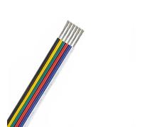YKMYXZ， Connecteur de câble 6 broches 22 AWG 20 AWG 18 AWG, câble électrique ruban, fil d'extension for ampoules et lampes(18awg)