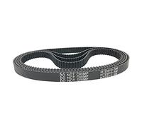 YKMYXZ, Courroie de Distribution HTD à Boucle fermée 610-5M-15, Largeur 10/20/25 mm, Longueur 610 mm, Courroies synchrones en Caoutchouc, 122 Dents, 4 pièces(Width 6mm)