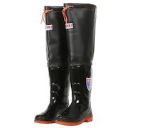 YKMYXZ, Cuissardes de pêche Cuissardes de Hanche Une Cuissarde de 60 cm de Haut avec des Fesses, des Bottes imperméables en PVC antidérapantes et résistantes à l'usure for Hommes et Femmes(9)