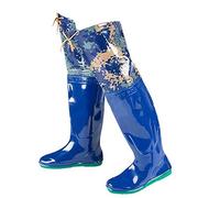YKMYXZ, Cuissardes de pêche Cuissardes de Hanche Une Cuissarde de 60 cm de Haut traversant Le Genou et Les Fesses, PVC imperméable Pêche/Transplantation(6.5)