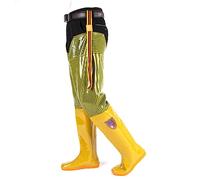 YKMYXZ, Cuissardes de pêche, Cuissardes de pêche, Chasse, élevage, Cuissardes, Bottes de Wading en PVC imperméables, résistantes à l'usure et antidérapantes(9 UK)