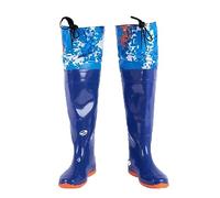 YKMYXZ, Cuissardes de pêche, Cuissardes en PVC, Cuissardes au-Dessus du Genou et des Fesses - 60 cm, imperméables for la pêche et la Chasse(8.5)