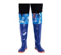 YKMYXZ, Cuissardes de pêche for Hommes et Femmes, Cuissardes imperméables en PVC, Souples et antidérapantes, for la pêche et la Chasse(37)
