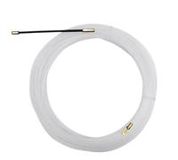YKMYXZ, Extracteur de ruban de tirage électrique, dispositif de guidage, extracteur de câble en fil de nylon for électricien(WHITE)