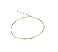 YKMYXZ， Fil de laiton brut souple de 0,5 mm, 0,6 mm, 0,8 mm, 1 mm de diamètre, for accessoires de bricolage et modélisme(1.0MM)