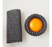 YKMYXZ, Filet de Protection for Fruits, for Jardin, Maison, Mousse élastique Anti-Collision, Filet de Transport, Sac en Maille, 140 pièces(Black,14x7cm)