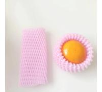YKMYXZ, Filet de Protection for Fruits, for Jardin, Maison, Mousse élastique Anti-Collision, Filet de Transport, Sac en Maille, 140 pièces(Pink,12x7cm)