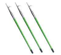 YKMYXZ, Grappin Vert avec poignée Noire antidérapante, Outil de récupération de fret Marin, Longueur 3,2 x 6,5 x 9,8 Pieds(Pack of 3,L 3.2ft/1m)