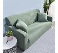 YKMYXZ， Housse de canapé 2 Places Vert Sauge en élasthanne Souple for Animaux de Compagnie, Housse de canapé Extensible Moderne, Housse de canapé Universelle réglable(2 Seater(145 185cm))