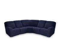 YKMYXZ， Housse de canapé antidérapante 5 Places avec Housse de Fauteuil inclinable et Housse de Coussin(#5)