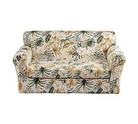 YKMYXZ， Housse de canapé Extensible imprimée, Ensemble de 3 pièces, Housse de canapé en élasthanne for 2 Coussins de siège séparés, Taille Moyenne