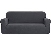 YKMYXZ, Housse de canapé Losange en Polyester et élasthanne, Housse de Fauteuil, Blanc crème, 3 Places, décoration élégante de la pièce(Grey,3 Seater/Sofa)