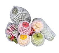 YKMYXZ, Lot de 50 Pochettes en Filet de Mousse for Protection Antichoc, Emballage de Transport for légumes et Fruits, Sac en Maille épaisse(22X10CM)