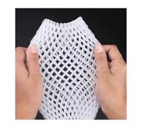 YKMYXZ, Lot de 50 Pochettes en Filet de Mousse for Protection Antichoc, Emballage de Transport for légumes et Fruits, Sac en Maille épaisse(7x5CM)
