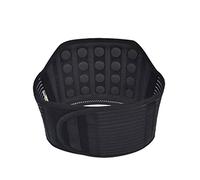 YKMYXZ， Orthèse lombaire 21 aimants libérant de la chaleur, ceinture de soutien de taille arrière de thérapie magnétique auto-chauffante infrarouge élastique Portable(S)