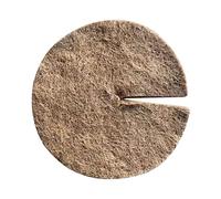 YKMYXZ, Paillis en Fibre de Coco for Arbre, Tapis de Protection Contre Les Mauvaises Herbes, for la Protection hivernale, Tapis de Protection for Seau, Balcon, 1 pièce(25cm)