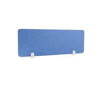 YKMYXZ， Panneau de confidentialité acoustique autoportant en feutre, cloison de bureau, réduction du bruit, cloisons insonorisées for table de salle de classe(Sky Blue,30*100cm free punch-free fixing