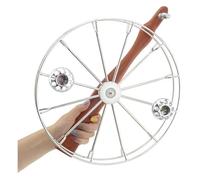 YKMYXZ poignée à Roulette, Enrouleur de cerf-Volant verrouillable Eagle Wheel en Acier Inoxydable, Grand roulement Silencieux, Accessoires for Cerfs-Volants for Enfants et Adultes(36cm/14.1")