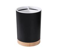 YKMYXZ, Porte-couteaux, porte-ustensiles, seau de rangement for vaisselle de cuisine, en plastique amovible(Black)
