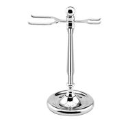 YKMYXZ, Porte-rasoir Supports de brosse de rasoir pratiques for hommes, organisateur de rangement de rasoir en alliage, support de brosse de rasage propre for barbe, support d'outils à usage domestiqu