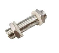 YKMYXZ， Raccord de tuyau de réservoir d'eau en acier inoxydable 304, filetage mâle 1/4", 3/8", 1/2", 3/4", 1", BSP, 1 pièce(45661,Length 30mm)