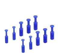 YKMYXZ, Raccords pneumatiques for tuyaux, raccord rapide à air, 4 mm, 6 mm, 8 mm, 10 mm, 12 mm, PU, PE, PV, PY, HVFF, BUC, 1 pièce(Pp Blue,10MM)