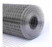 YKMYXZ, Rouleau de Treillis métallique en Acier Inoxydable 304 entièrement soudé, Ouvertures carrées de 2" x 2"(1x3m)