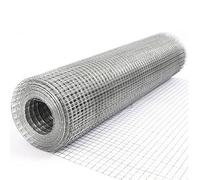 YKMYXZ, Rouleau de Treillis métallique en Acier Inoxydable 304 entièrement soudé, Ouvertures carrées de 2" x 2"(1x5m)