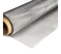 YKMYXZ, Rouleau de Treillis métallique tissé en Acier Inoxydable 304, 80 Mailles, Petit Trou de 0,2 mm, Treillis métallique Fin(1x8m)