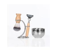 YKMYXZ, Support de rasoir Support de brosse de rasoir pratique for hommes, mâle 4 pièces support de brosse de rasage de bol de barbe professionnel, ensemble d'outils de nettoyage du visage de rasage d