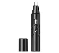 YKMYXZ, Système professionnel d'aspiration de cheveux nasaux rechargeables par USB, tondeuse à cheveux légère for le nez for femmes