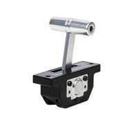 YKMYXZ, T-BAR Video Push Rod 101 Joystick mono-axe, Hall Industrial Joystick Modèle d'avion Drone Traction Rod Manœuvres sûres(Silver 5V output 0.3 4.7V)