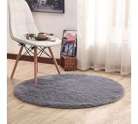 YKMYXZ Tapis de Chaise pour Tapis， Tapis de Sol Doux et antidérapant, Lavable, léger, de Luxe, de Style Minimaliste, Super Doux, Moelleux, for Chambre à Coucher, Salon, Salle à Manger(Gray,200 * 200)
