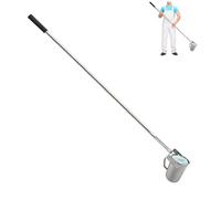 YKMYXZ Tige d'échantillonnage Outil de Nettoyage Robuste for écumoire à Feuilles flottantes, bécher Pendule en Acier Inoxydable, Perche d'échantillonnage d'eau 500 ML, Tige(1.23 5m)