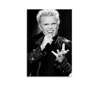 YKNBDXT Billy Singer Idol Star Poster Impression sur toile pour chambre à coucher Décoration murale sans cadre Style 7 20 x 30 cm