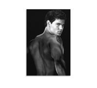 YKNBDXT Taylor Acteur Lautner Poster sur toile pour chambre à coucher Décoration murale sans cadre Style 2 20 x 30 cm